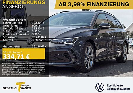 VW Golf Variant Volkswagen 2.0 TDI DSG R-LINE BLACKSTYLE IQ.LI