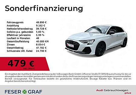 Audi S3 Sportback 2.0 TFSI quattro-Sonos/Sport-AGA/SHZ