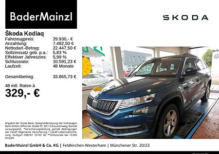 Skoda Kodiaq 1.5 TSI DSG Ambition AHK Navi Kamera ACC