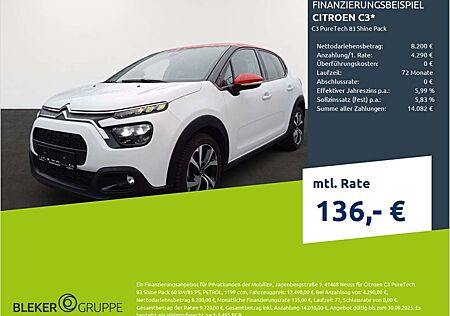 Citroën C3 Citroen PureTech 83 Shine Pack