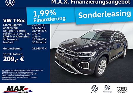 VW T-Roc Volkswagen 1.5 TSI DSG STYLE LED+AHK+ACC+APP+DIGI CP+