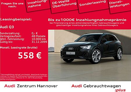 Audi Q3 40 TFSI qu. S line ACC Kamera LED Navi virtua