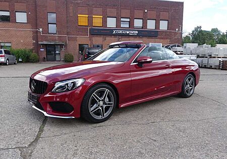 Mercedes-Benz C 220 D AMG Cabrio*Leder*Navi*LED*Kamera*Airscarf