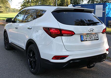 Hyundai Santa Fe blue 2.2 CRDI 4WD Automatik Premium