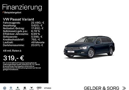 VW Passat Variant Volkswagen Business 2.0 TDI RFK*LED*Navi*AHK