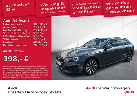 Audi A4 40 TDI S line Matrix Navi Pano AHZV ACC