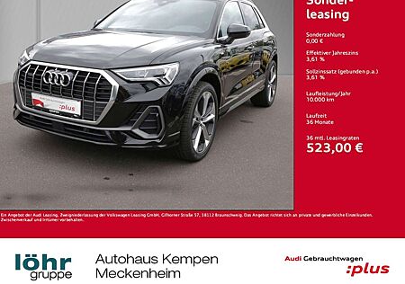 Audi Q3 40 TFSI quattro S line 20" NAVI+VC LED SHZ STAN...