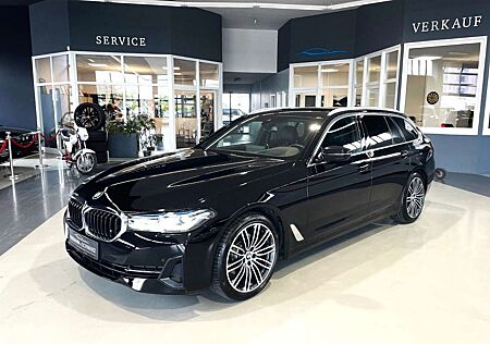 BMW 520 dTou.Aut.Pano+Standh.+AHK+H&K+Leder+Garantie