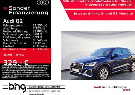 Audi Q2 30 TFSI S line AHK GRA KomfortKey Info connec