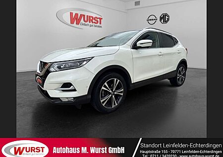 Nissan Qashqai gebraucht kaufen Nissan Qashqai N-Connecta Automatik Navi AHK 360 Kamera LED PGD W