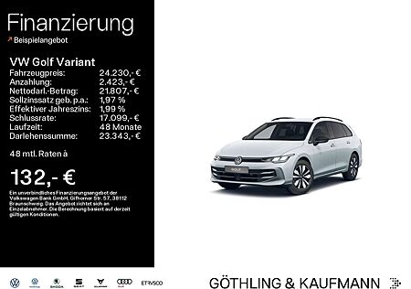 VW Golf Variant Volkswagen Life GOAL 1.5 TSI 85kW*APP*AHK*KAM*
