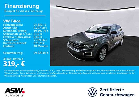 VW T-Roc Volkswagen Sport 1.5 TSI DSG LED PDC ACC SHZ Stdhzg