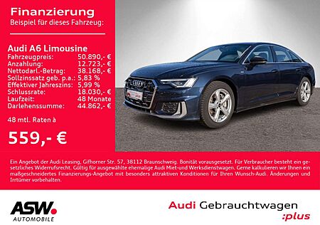 Audi A6 Sline 45TFSI quattr Navi Matrix ACC
