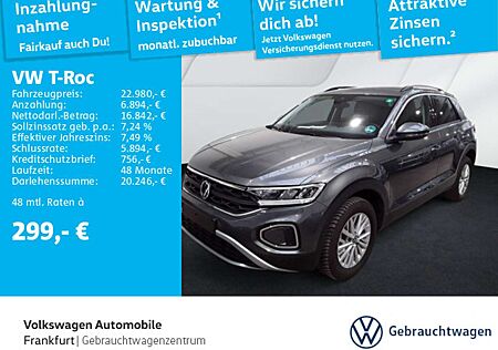 VW T-Roc Volkswagen 1.0 TSI Life Navi LED DAB+ FrontAssist