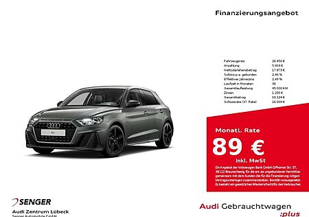 Audi A1 Sportback S line 25 TFSI Digitales Cockpit