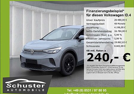 VW ID.4 Volkswagen Pure Performance*Navi LED 2xPDC VKZ-Erkenn