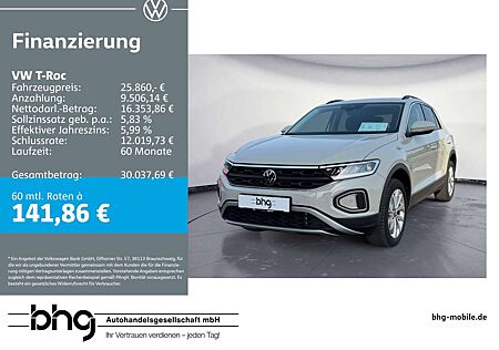 VW T-Roc Volkswagen 1.5 TSI Life DSG LED AHK NAVI DAB PDC