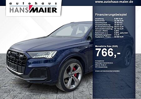 Audi Q7 TFSI e S line Pano Luft AHK B&O Matrix VC