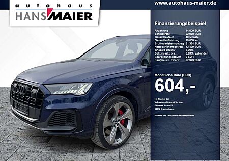 Audi Q7 TFSI e S line Pano Luft AHK B&O Matrix VC