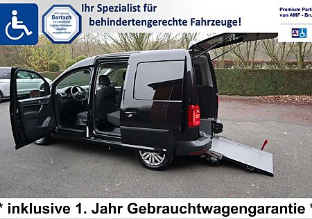 VW Caddy Volkswagen 1,4 TSI DSG*rollstuhlgerecht*Wenderampe*Garantie*