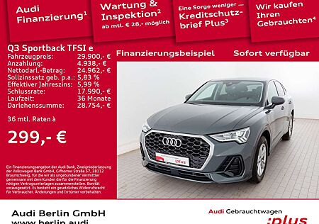 Audi Q3 45 e S tr. LED PDC NAVI