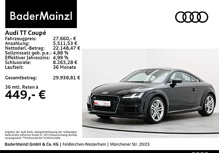 Audi TT 45 TFSI quattro S tronic Kamera LED Nav