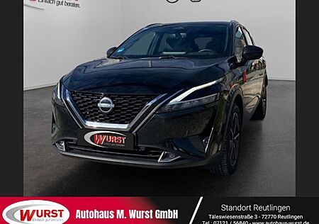 Nissan Qashqai Tekna 1.3 DIG-T Wartungsvertrag + Anschlussgaranti