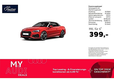 Audi A5 Cabriolet 40 TDI qu. S line S-Tronic AHK/20''