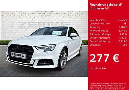 Audi A3 Limousine 1.5 TFSI sport S line Sportpaket Navi So