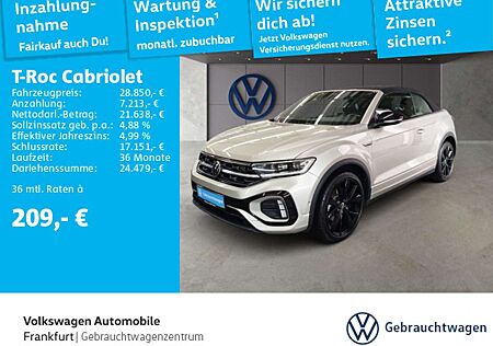 VW T-Roc Volkswagen 1.5 TSI DSG R-Line Navi Leder IQ