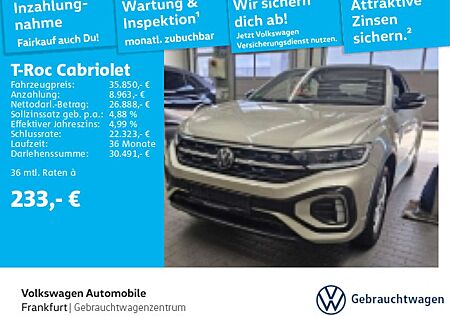 VW T-Roc Volkswagen 1.5 TSI DSG R-Line