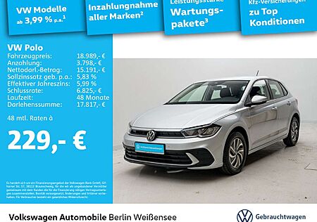 VW Polo Volkswagen 1.0 TSI DSG*LIFE*APP*LED*VC*KLIMA*MFL*