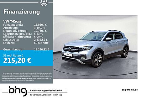 VW T-Cross Volkswagen 1.0 TSI OPF Life ACCFront-LaneAssist Nav