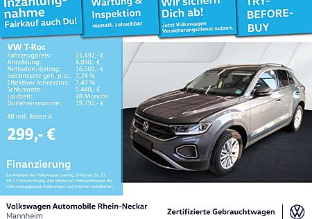 VW T-Roc Volkswagen 1.0 TSI Life Navi PDC LED uvm