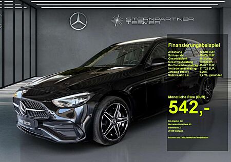 Mercedes-Benz C 300 de T AMG -Pano-AHK-Burmester-Distronic