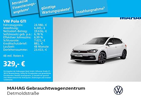 VW Polo GTI Volkswagen 2.0 TSI Navi LED Pano Kamera Alu18Bresc