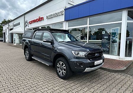 Ford Ranger Wildtrak Doka 4x4 Hardtop AT Reifen AHK