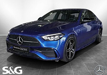 Mercedes-Benz C 200 gebraucht kaufen Mercedes-Benz C 200 d AMG TOTWINKEL+DISTRONIC+MEMORY+MBUX+18"