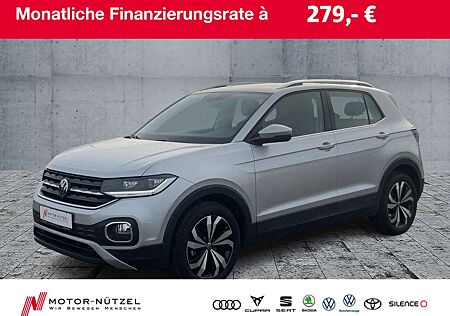 VW T-Cross Volkswagen 1.0 TSI STYLE LED+NAVI+RFK+ACC+SHZ+17"LM