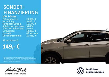 VW T-Cross Volkswagen 1.0 TSI "MOVE" Navi Climatronic ACC EPH