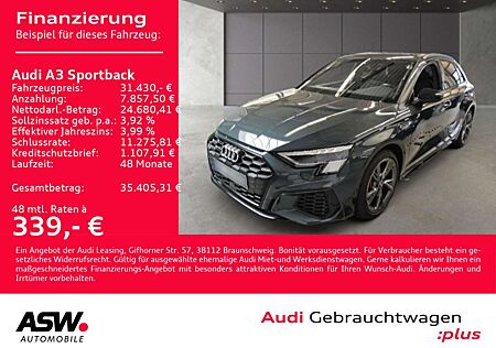 Audi A3 S line 45TFSI e Stronic RFK B&O AHK