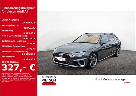 Audi A4 Avant S line 40 TDI quattro AHK LED 19°