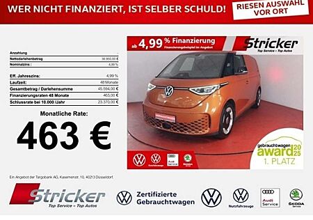 VW ID.BUZZ Volkswagen ID. Buzz Cargo 150/77 463,-ohne Anzahlung AHK IQ.Light