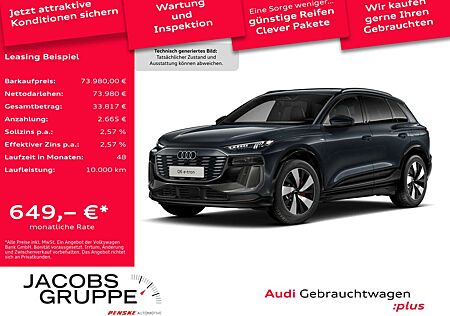 Audi Q6 e-tron Q6 qu. 2xS line/0,25%/Pano/Luftf./HuD/360°/Matrix/20Zoll