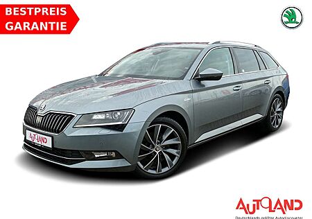 Skoda Superb Combi 2.0 L&K Navi Standheizung Leder AHK