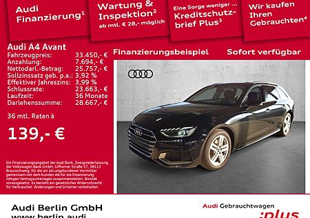 Audi A4 Advanced 35 TDI S tr. STDHZG PDC NAVI