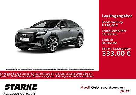 Audi Q4 e-tron Sportback 50 quttro S line