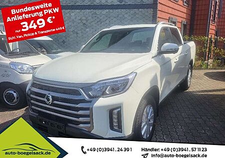 SsangYong Musso GRAND TITANIUM 2.2D 4x4 AT+AHK 3.5t+XENON+