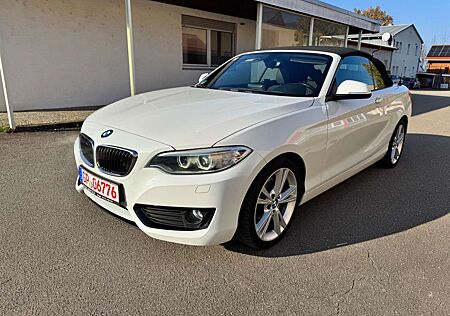 BMW 220 Baureihe 2 Cabrio i LED Navi Sitzheizung