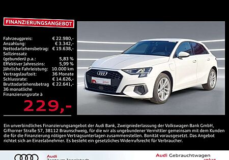 Audi A3 Sportback 40 TFSI e AHK ACC NAVI Kamera 17"